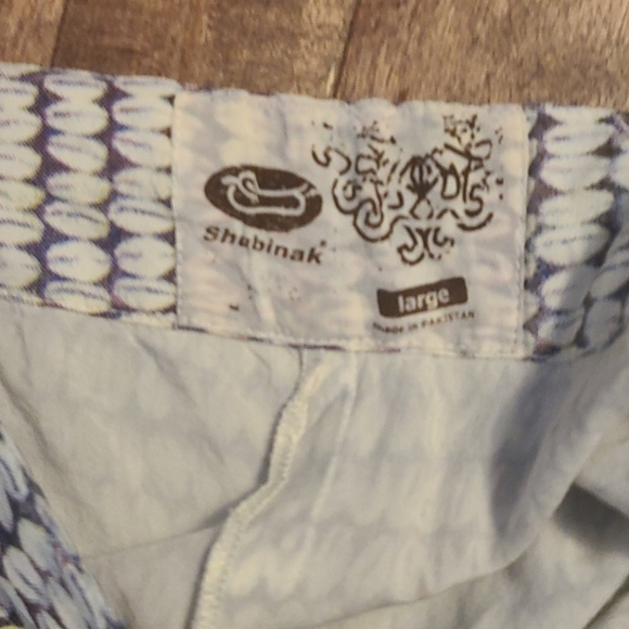 Wide leg pants  with adjustable waist. - Picture 4 of 7